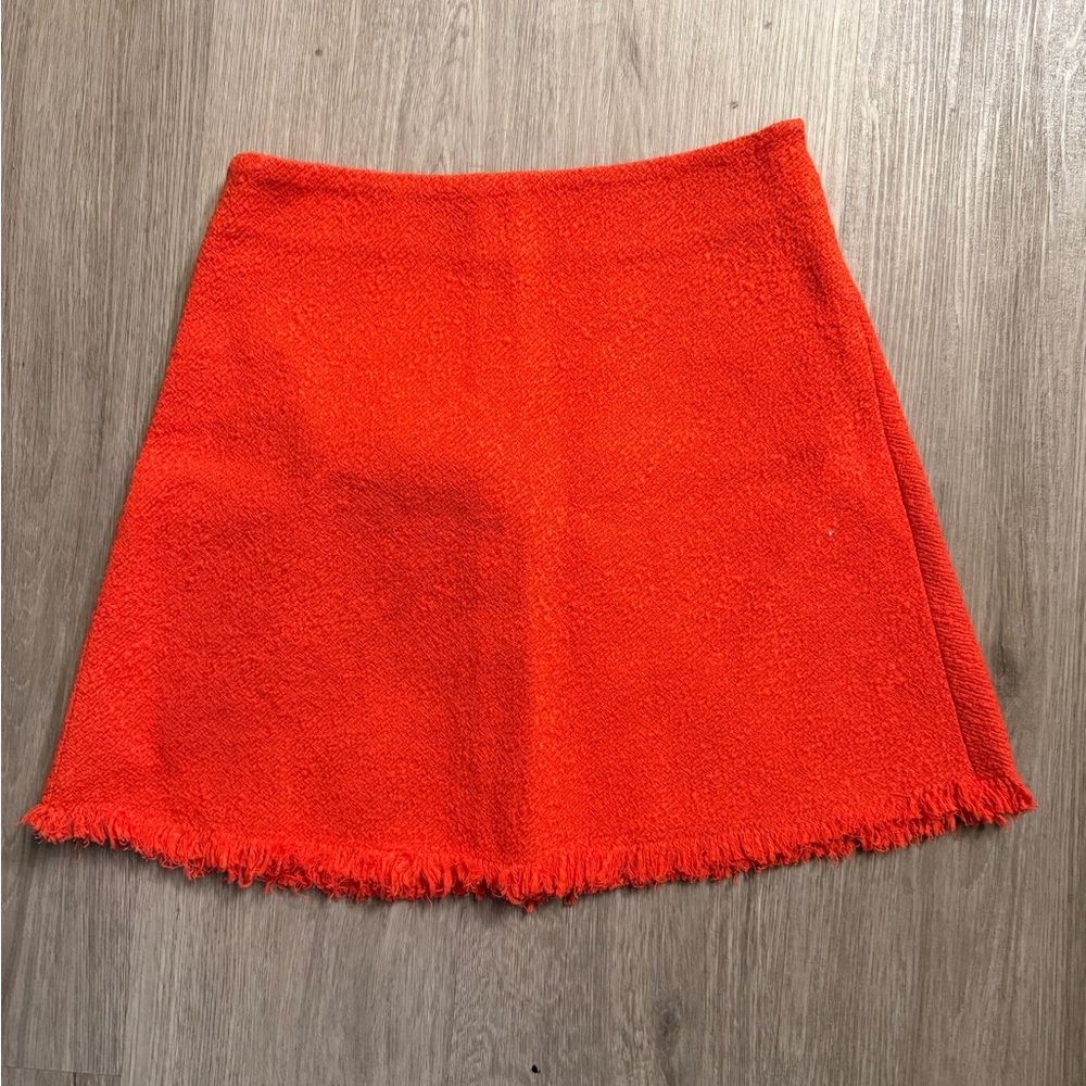 Zara Tweed A-Line Mini Skirt